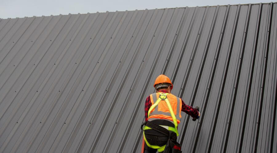 Professional metal roof installation services in Gage, OK